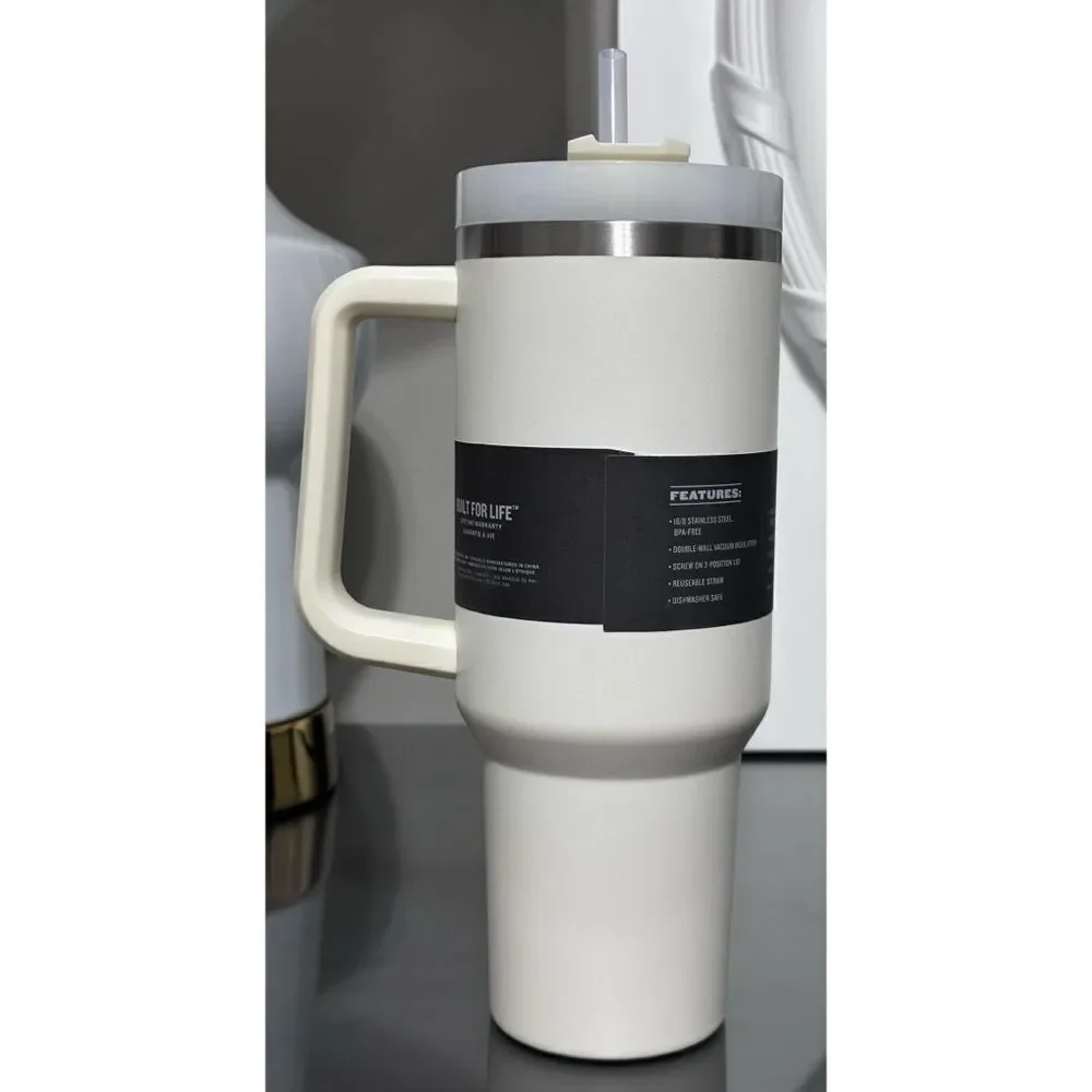 Stanley‎ Adventure Quencher 40oz Tumbler- CREAM - Picture 2 of 4